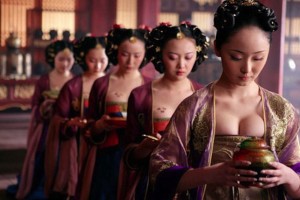 China Say No to Cleavage, The Empress of China TV Drama Censored