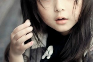 This Little Girl Had Been Dub as Most Beautiful and Youngest Asian