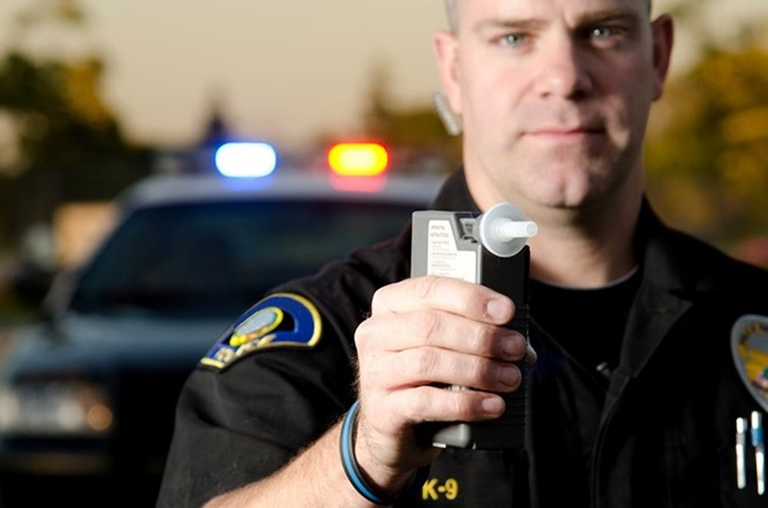breath test by police