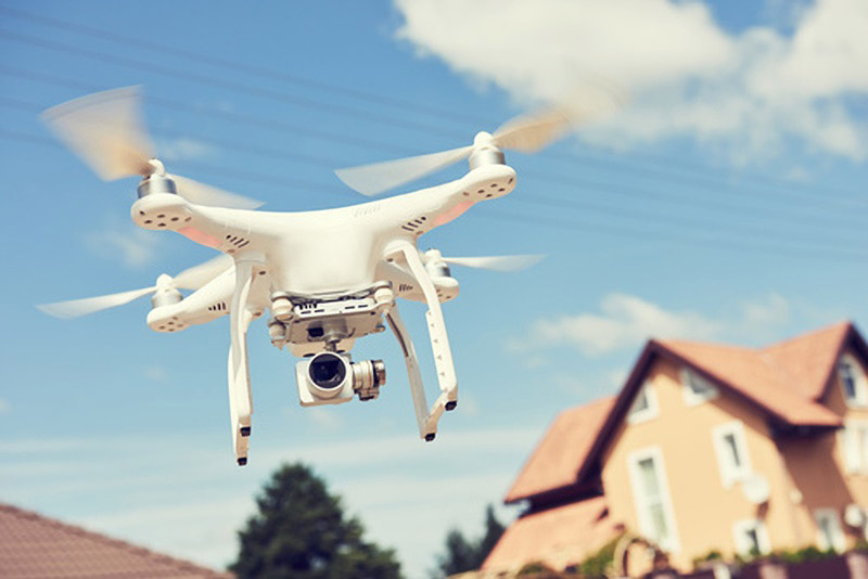 using drone in real estate business