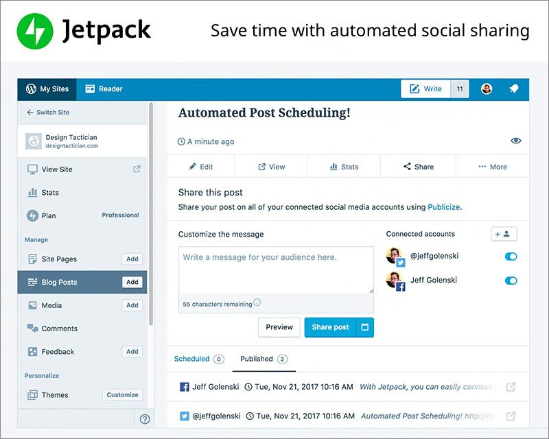 jetpack wp plugin