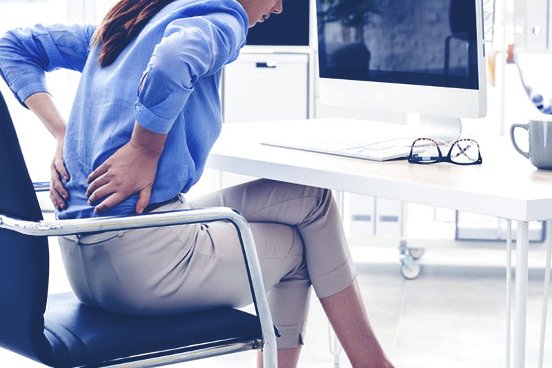 office chair that fails to promote a healthy posture